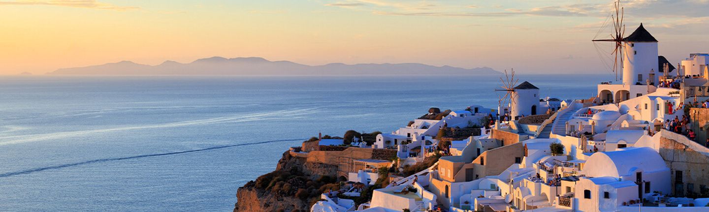 Griechenland, Meer, weiße Häuser